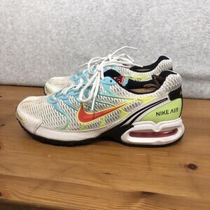 Nike Air Max Torch 4 White Volt Crimson Women's 10 Running Shoes CW5607-100